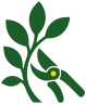 Logo Zahrada bez starostí z webu vytvořeného v OAZEE